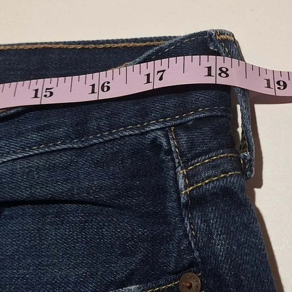 Lucky Brand Jeans Men's 33/34 Dark Wash Classic Retro Normcore Classiccore Denim